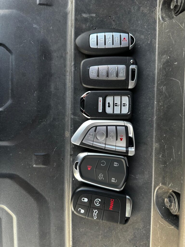 Replacement car keys