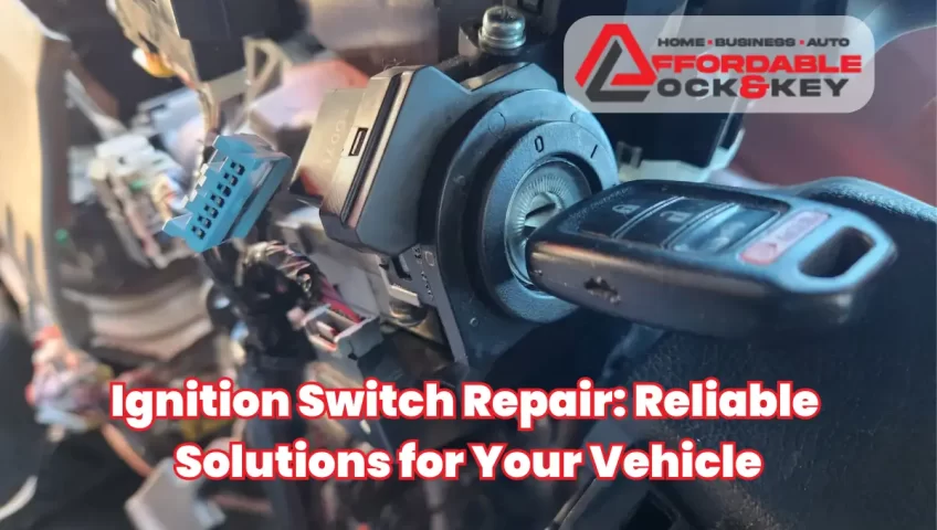 Ignition Switch Repair Reliable Solutions for Your Vehicle