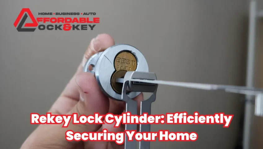 Rekey Lock Cylinder Efficiently Securing Your Home