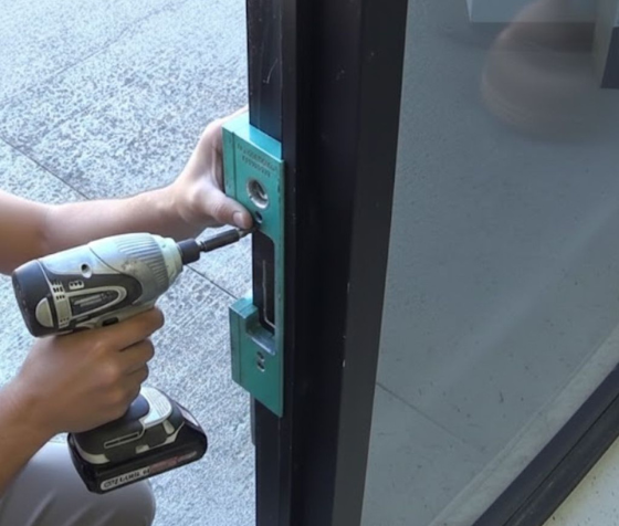 Electronic Strike Installation