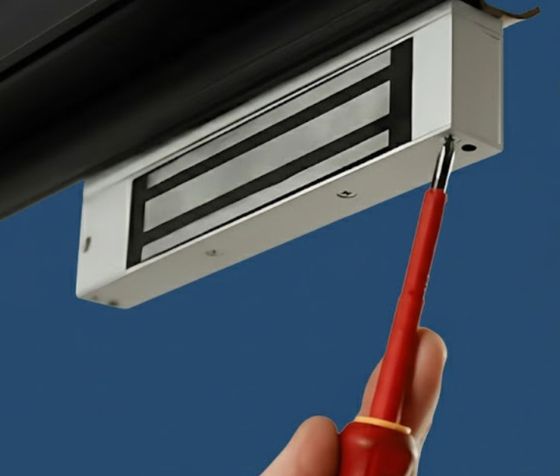 Magnetic Lock Installation