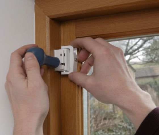 Window Lock Installation