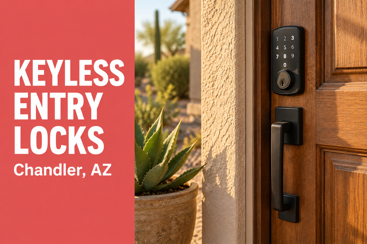 Keyless entry locks in Chandler - Affordable Lock & Key of Phoenix