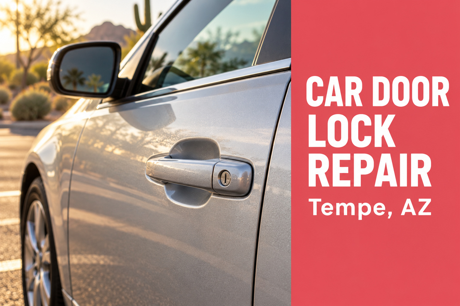 Car door lock repair in Tempe - Affordable Lock & Key of Phoenix