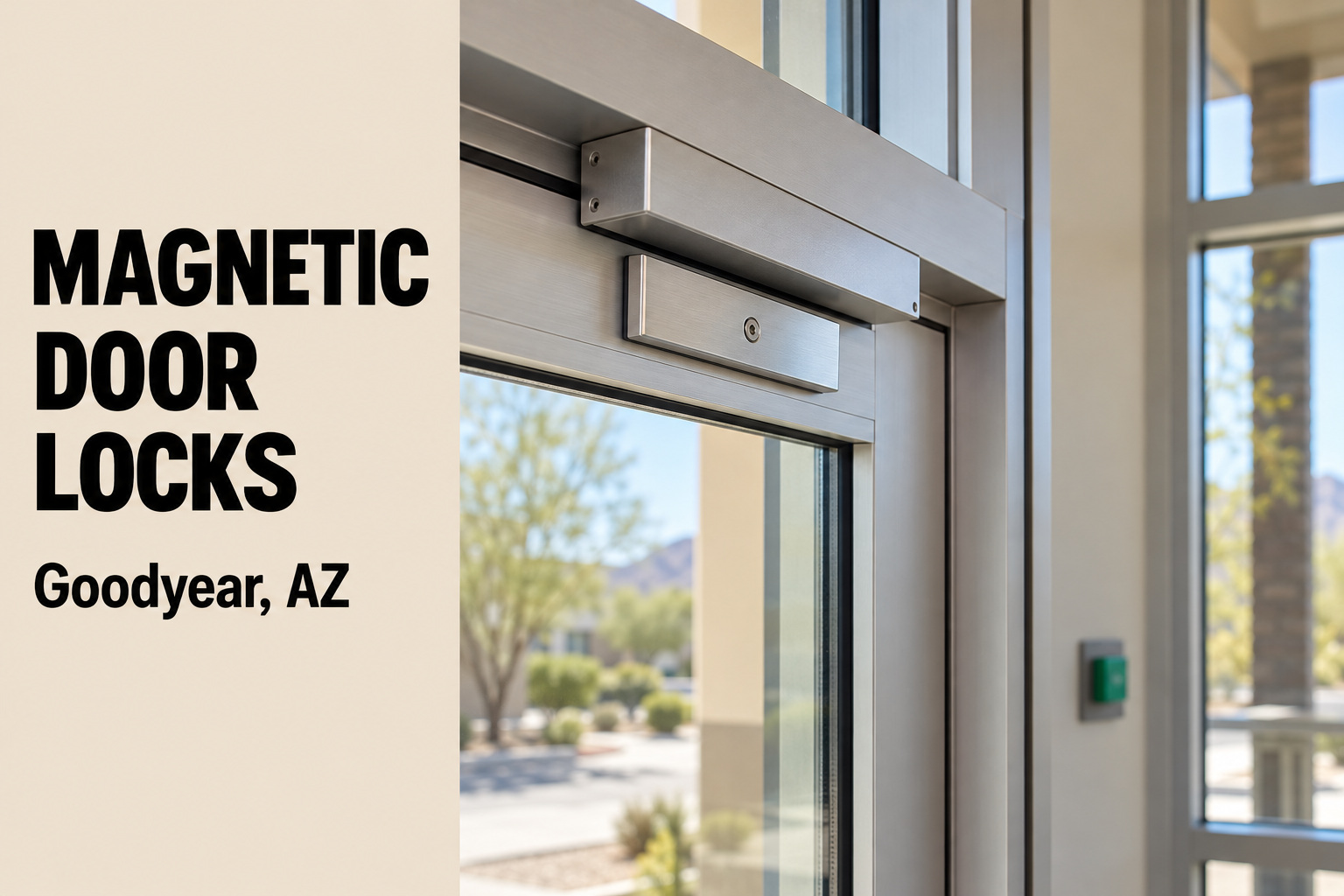 Magnetic door locks in Goodyear - Affordable Lock & Key of Phoenix