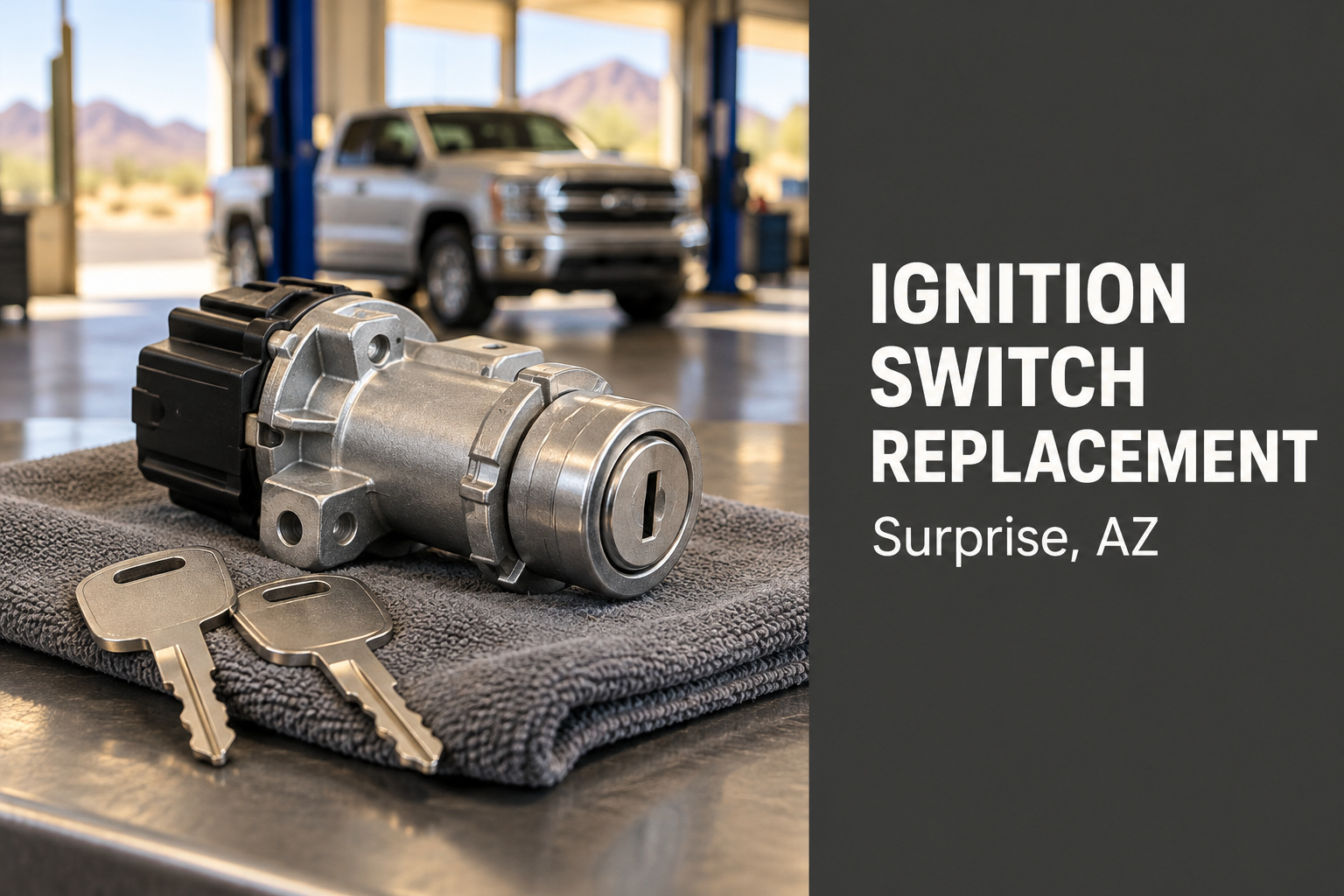 Ignition switch replacement in Surprise - Affordable Lock & Key of Phoenix