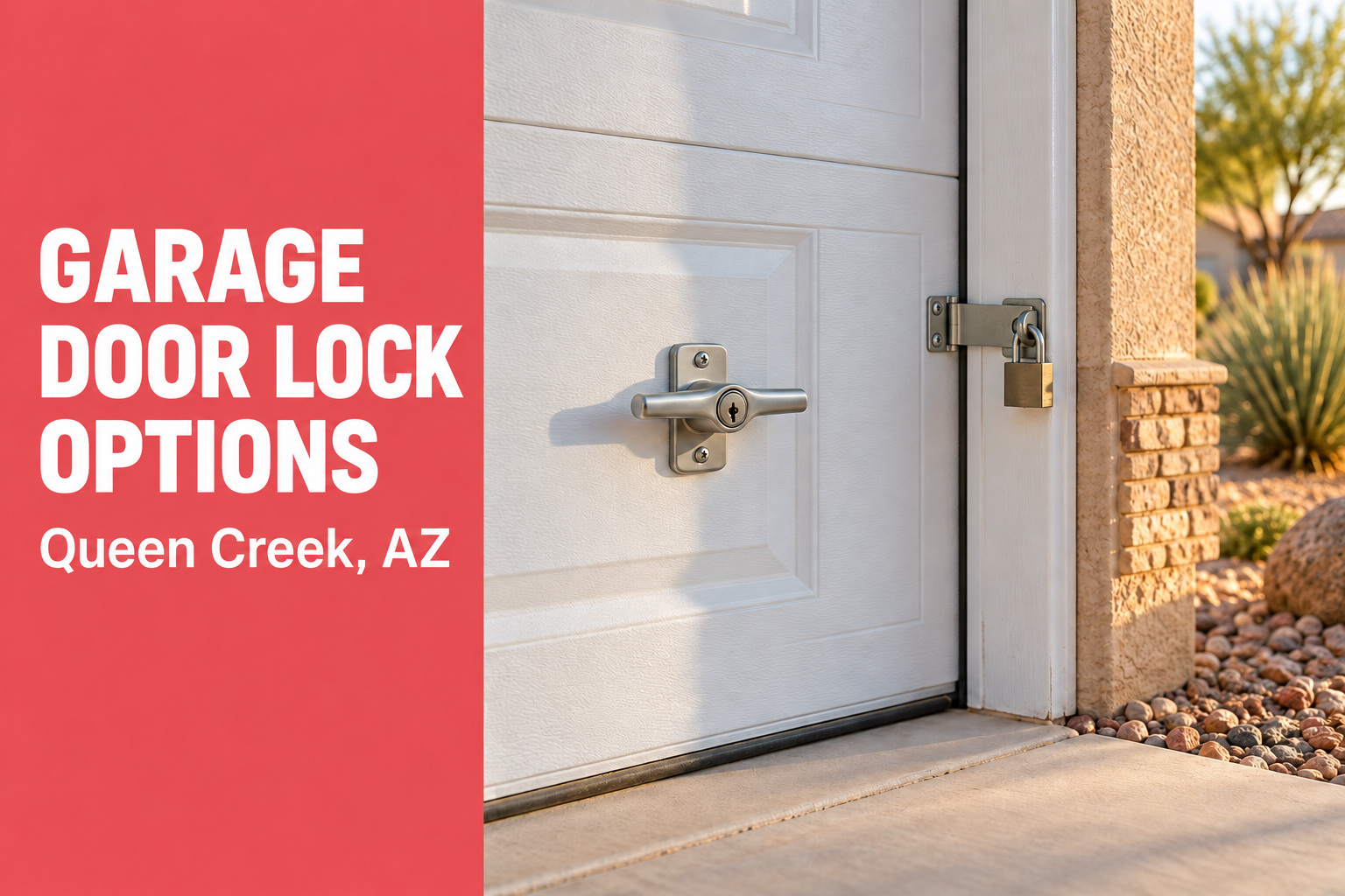 Garage door lock in Queen Creek - Affordable Lock & Key of Phoenix